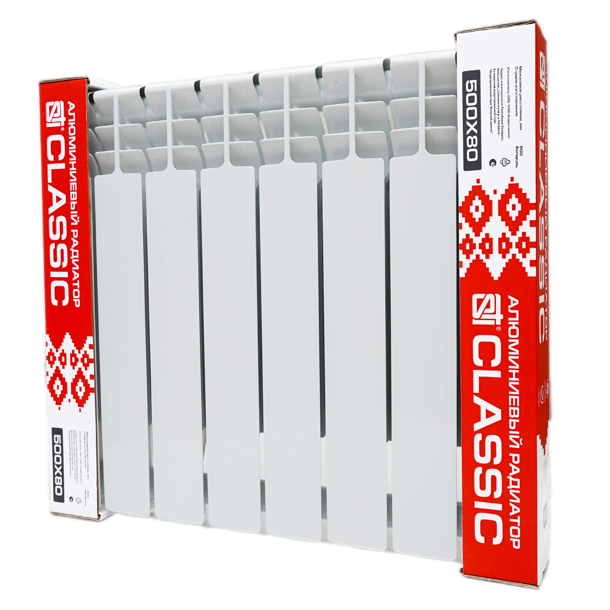 Алюминиевый радиатор STI Classic 500/80 (S500A) 6 сек. - фото1 Алюминиевый радиатор STI Classic 500/80 (S500A) 6 сек. - фото1
