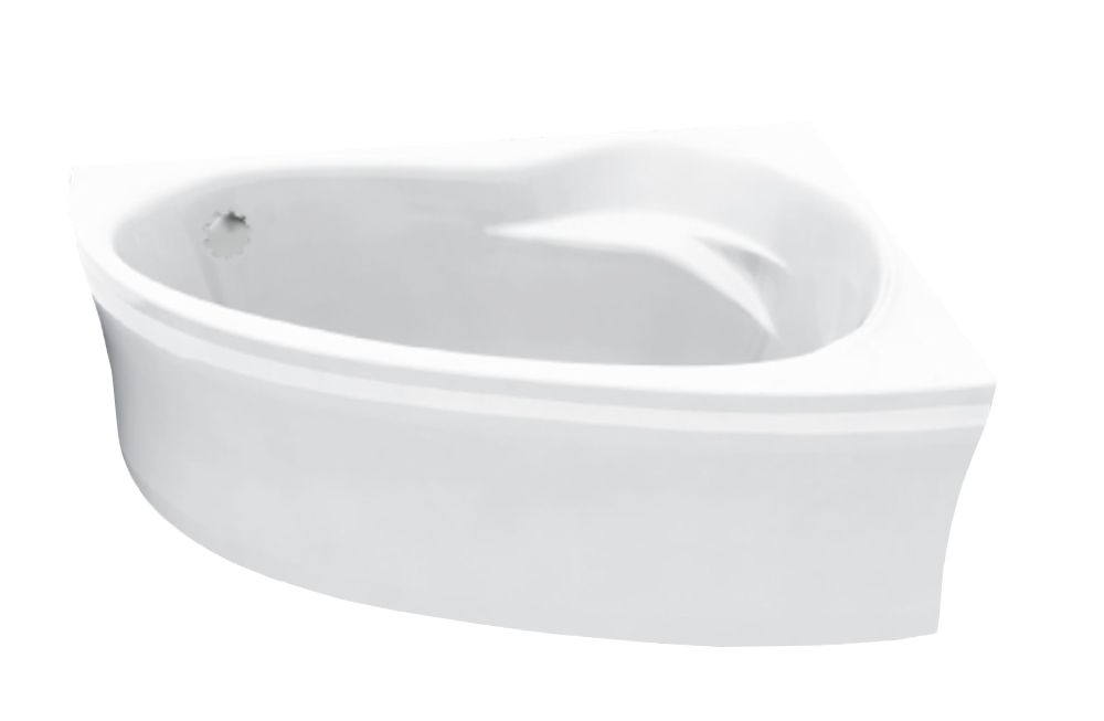 Ванна акриловая Bonito Home Emilia правая 140х90 с ножками + панель для ванны - фото2 Ванна акриловая Bonito Home Emilia правая 140х90 с ножками + панель для ванны - фото2