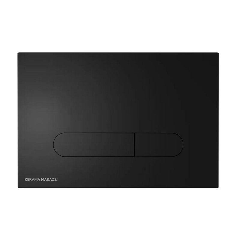 Кнопка смыва для скрытых систем инсталляции Kerama Marazzi PRO черный матовый - фото1
