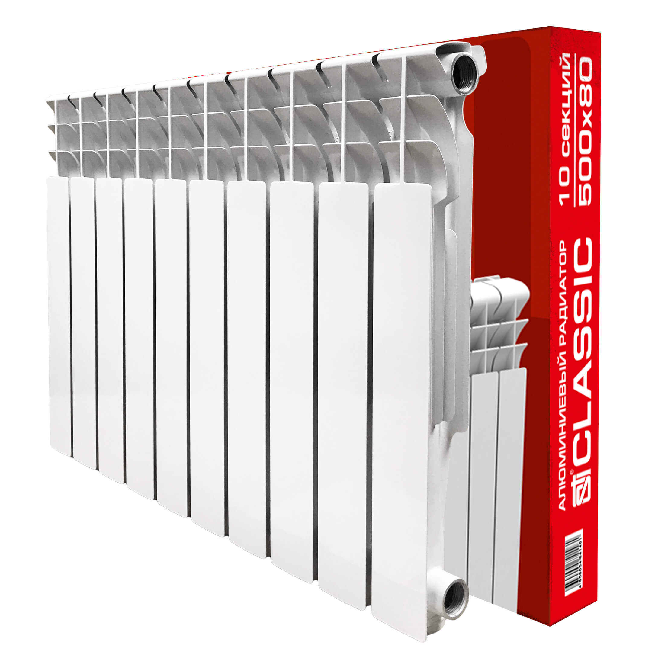 Алюминиевый радиатор STI Classic 500/80 10 сек. - фото1