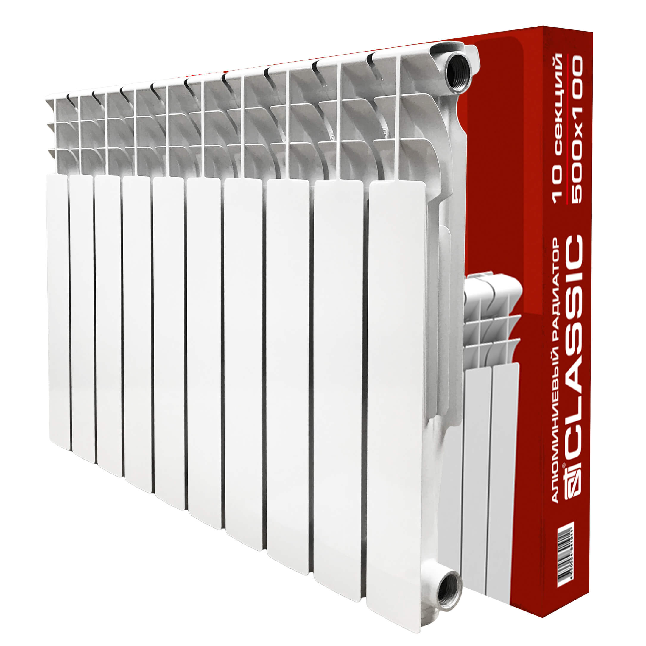 Алюминиевый радиатор STI Classic 500/100 10 сек. - фото1