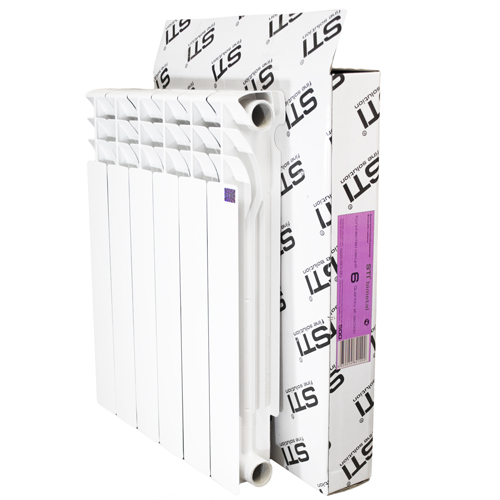 Биметаллический радиатор STI Bimetal 500/80 6 сек. - фото2 Биметаллический радиатор STI Bimetal 500/80 6 сек. - фото2