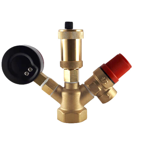 Группа безопасности STI 3 бар (до 50 квт) 1 фото-4