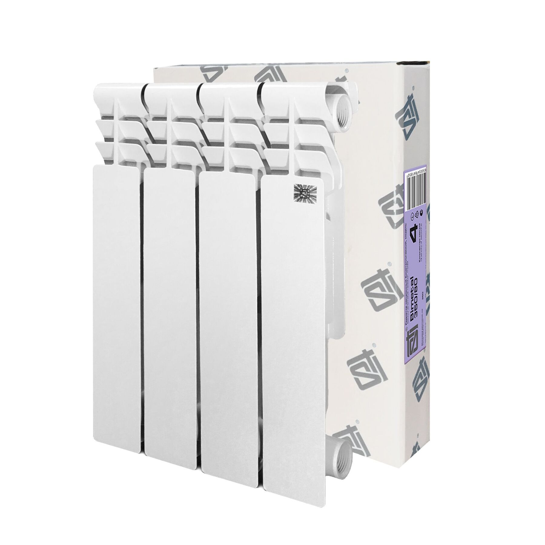 Биметаллический радиатор STI Bimetal 350/80 4 сек. фото-2 Биметаллический радиатор STI Bimetal 350/80 4 сек. фото-2