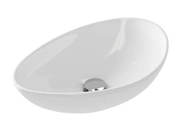 Умывальник Cersanit Moduo Leaf 55 ассиметричный на столешницу - фото1