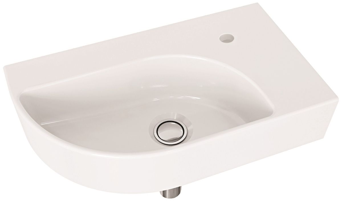 Умывальник CeraStyle Cameo 45 правый белый - фото2