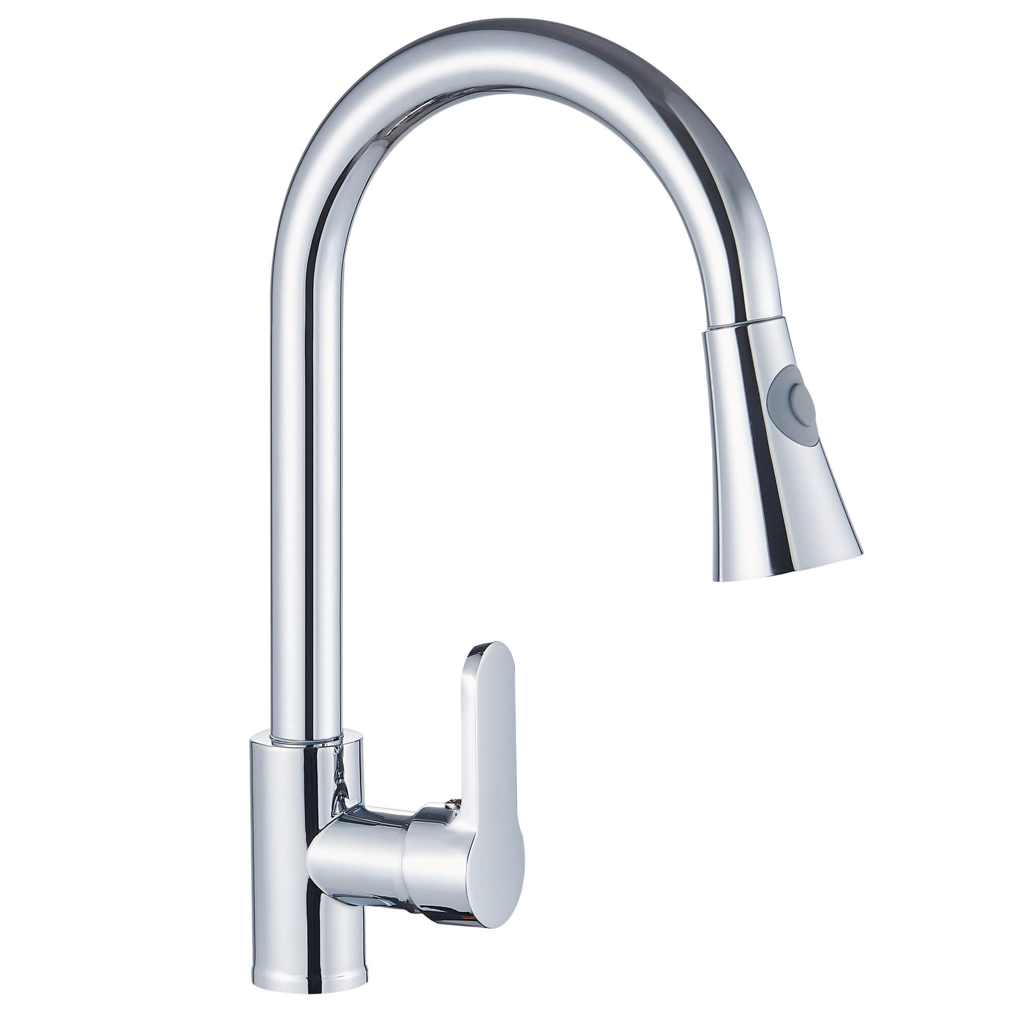 Смеситель для кухни Ligeya L7006 одноручный с выдвижной лейкой - фото1