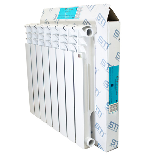 Алюминиевый радиатор STI Classic 500/80 8 сек. - фото2