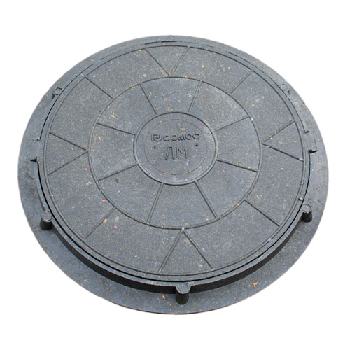 Люк полимерный, 15 кН - чёрный Люк полимерный, 15 кН - чёрный