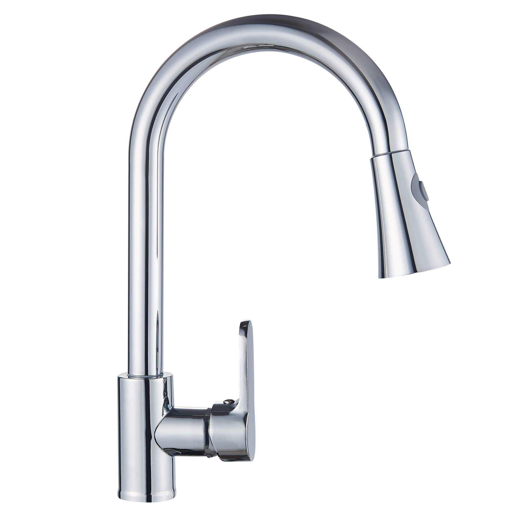 Смеситель для кухни Ligeya L7006 одноручный с выдвижной лейкой - фото2