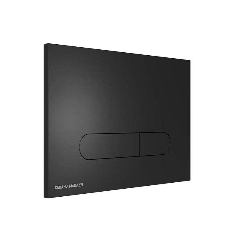 Кнопка смыва для скрытых систем инсталляции Kerama Marazzi PRO черный матовый - фото2