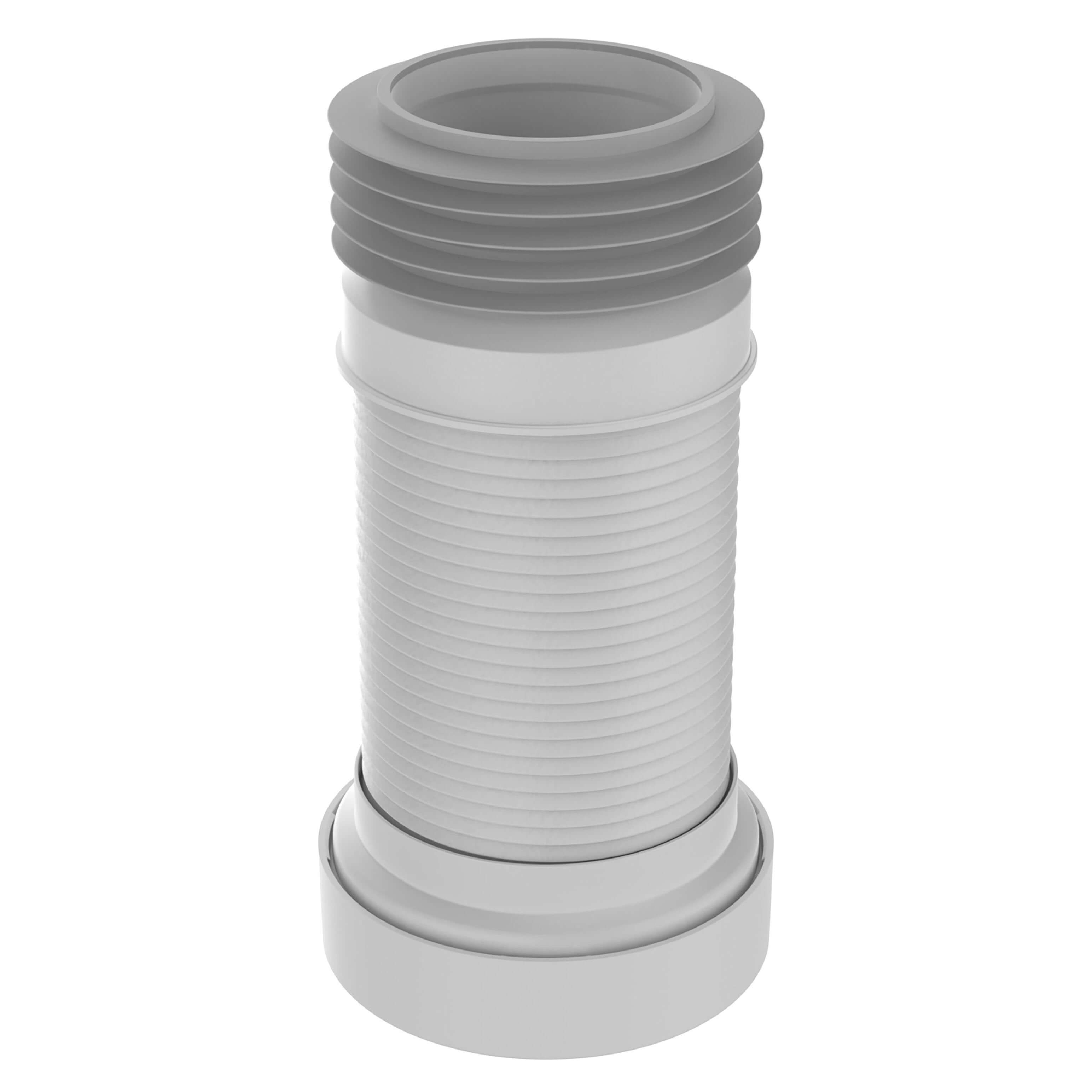 T928 Удлинитель гибкий для унитаза (гофра) армированный 280-560 мм. - фото1