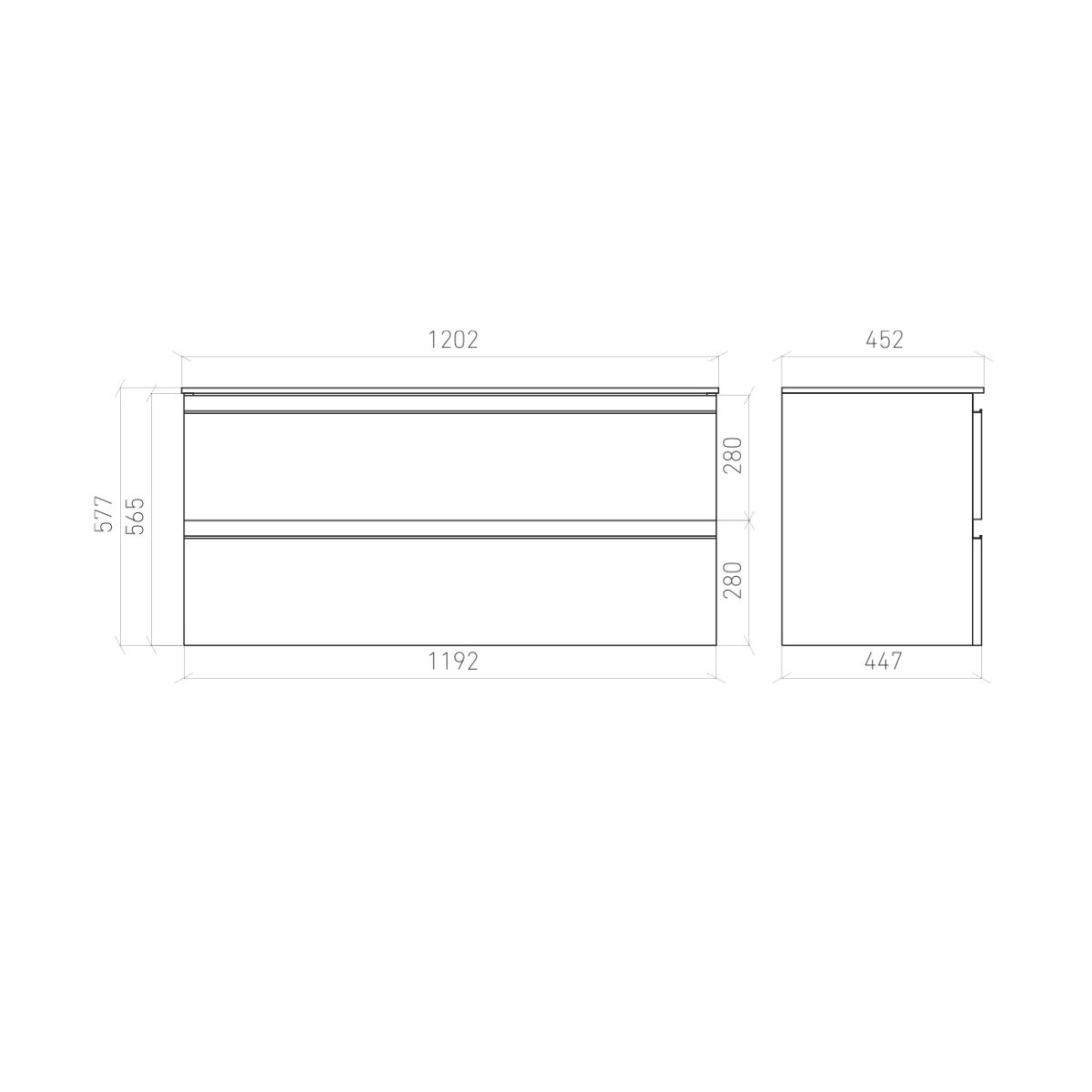 Тумба подвесная Laparet Electra 120 со столешницей, ультра белый глянец/дуб Каселла фото-5 Тумба подвесная Laparet Electra 120 со столешницей, ультра белый глянец/дуб Каселла фото-5