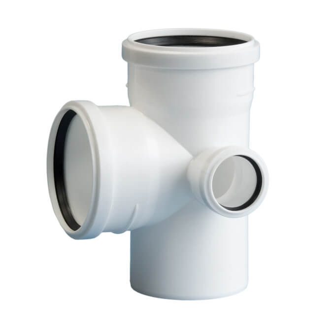 Крестовина двухплоскостная бесшумная ПП 110x110x50 (87°) левая Политэк Крестовина двухплоскостная бесшумная ПП 110x110x50 (87°) левая Политэк