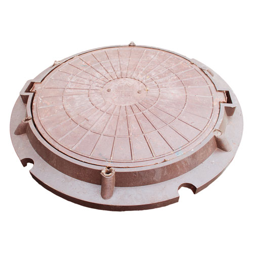 Люк полимерный, 15 кН - красный Люк полимерный, 15 кН - красный