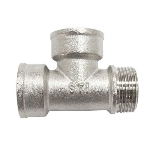 Тройник латунный STI 20 В-В-Н - фото1