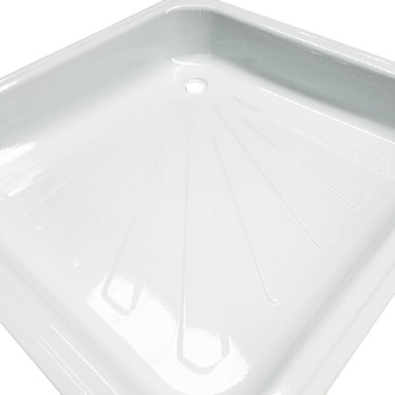 Поддон стальной Ligeya 90х90х15 фото-5 Поддон стальной Ligeya 90х90х15 фото-5