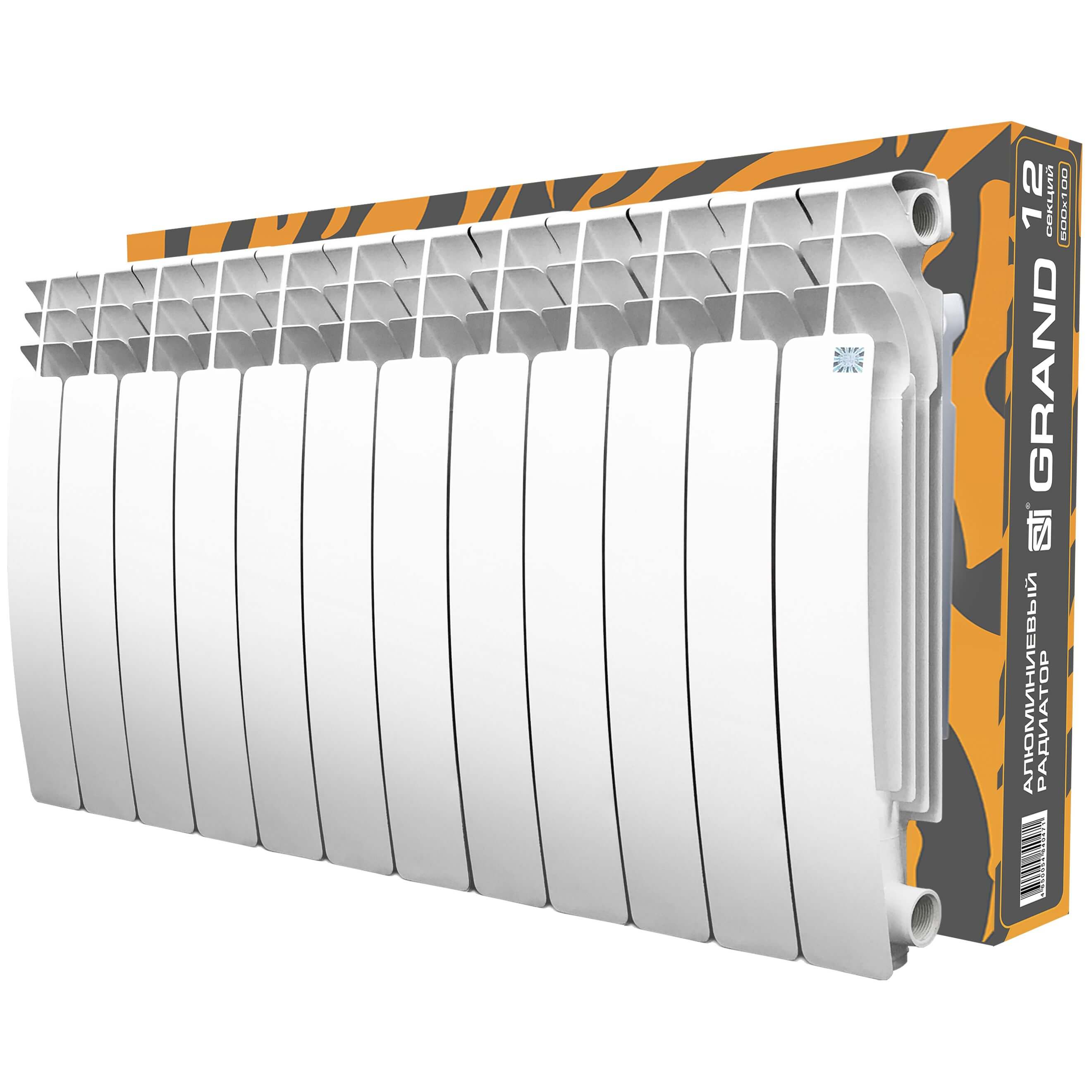 Алюминиевый радиатор STI GRAND 500/100 12 сек. - фото1 Алюминиевый радиатор STI GRAND 500/100 12 сек. - фото1