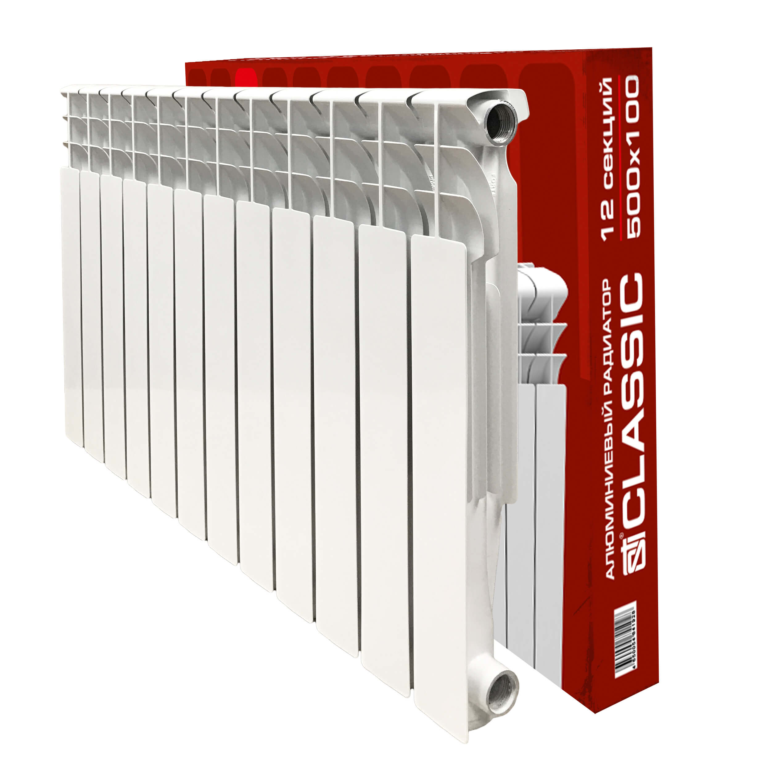 Алюминиевый радиатор STI Classic 500/100 12 сек. - фото1