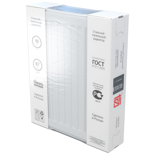 Стальной панельный радиатор STI Compact 22-500-600 фото-3 Стальной панельный радиатор STI Compact 22-500-600 фото-3