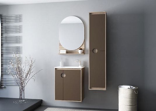 Зеркало Акватон Анси 60 овальное фото-2