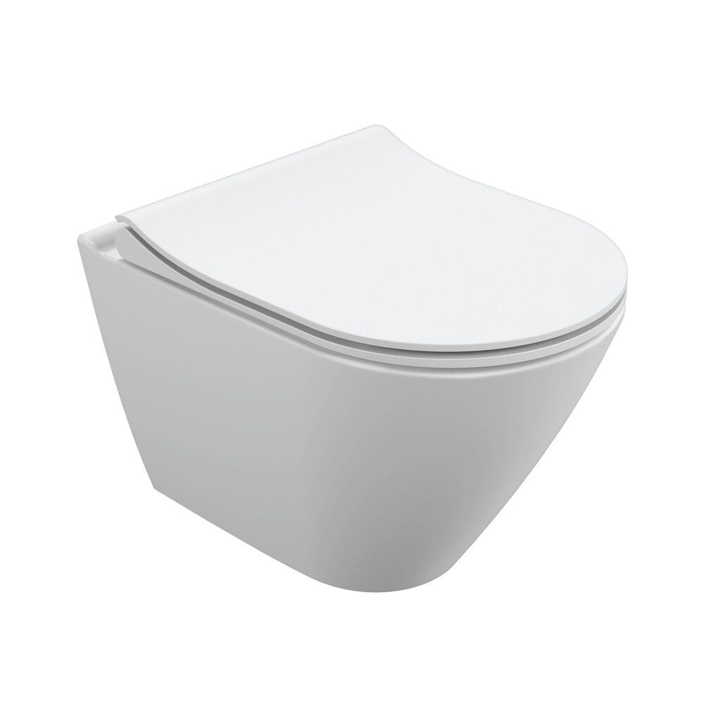 Унитаз-компакт Cersanit CITY SMART Clean On DPL EO (кр.дюр.slim, lift, e-off), белый, 1с - фото1