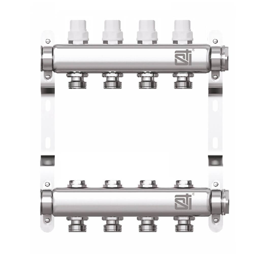 Коллекторная группа STI CM4 без расходомеров (4 вых.) - фото