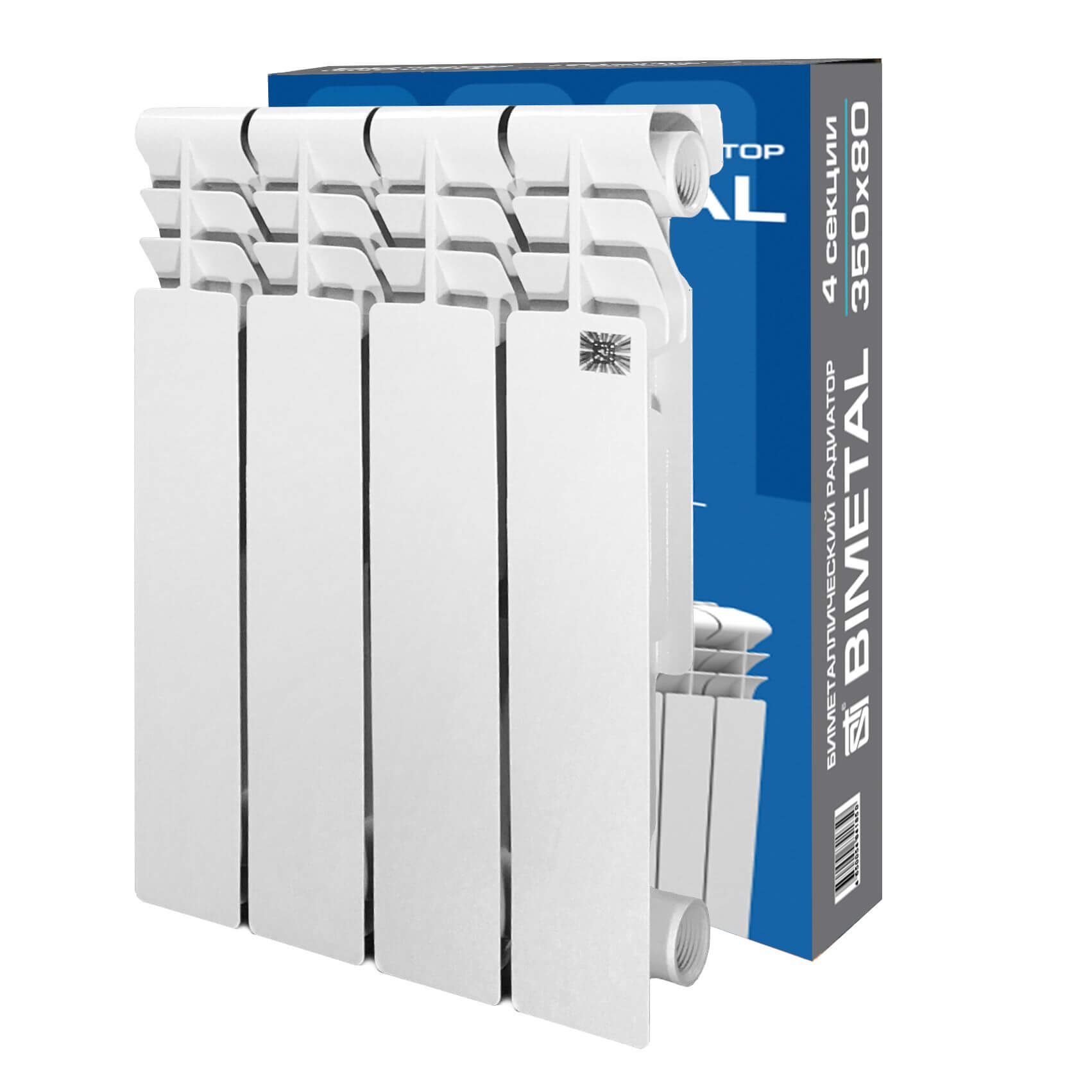 Биметаллический радиатор STI Bimetal 350/80 4 сек. Биметаллический радиатор STI Bimetal 350/80 4 сек.