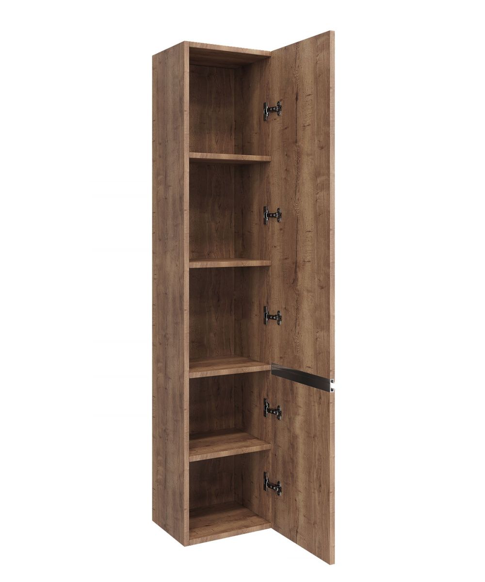 Пенал подвесной Laparet Electra 35 правый, дуб Рока - фото2 Пенал подвесной Laparet Electra 35 правый, дуб Рока - фото2