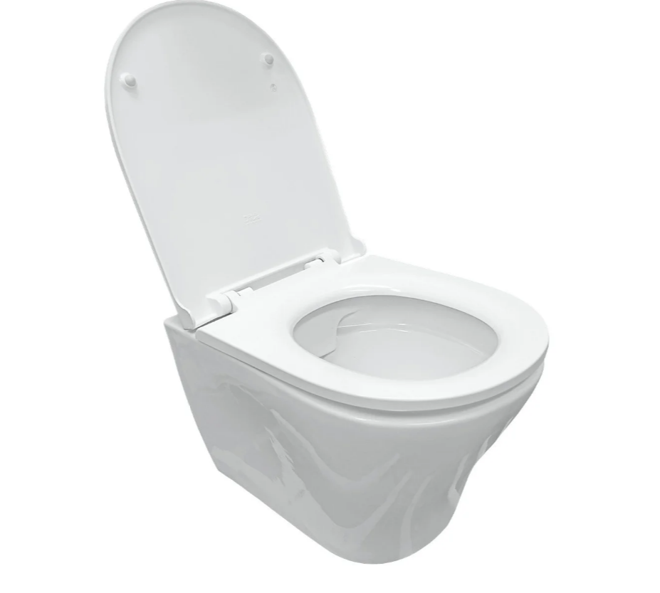 Унитаз подвесной Sanita Luxe Breeze безободковый  - фото2