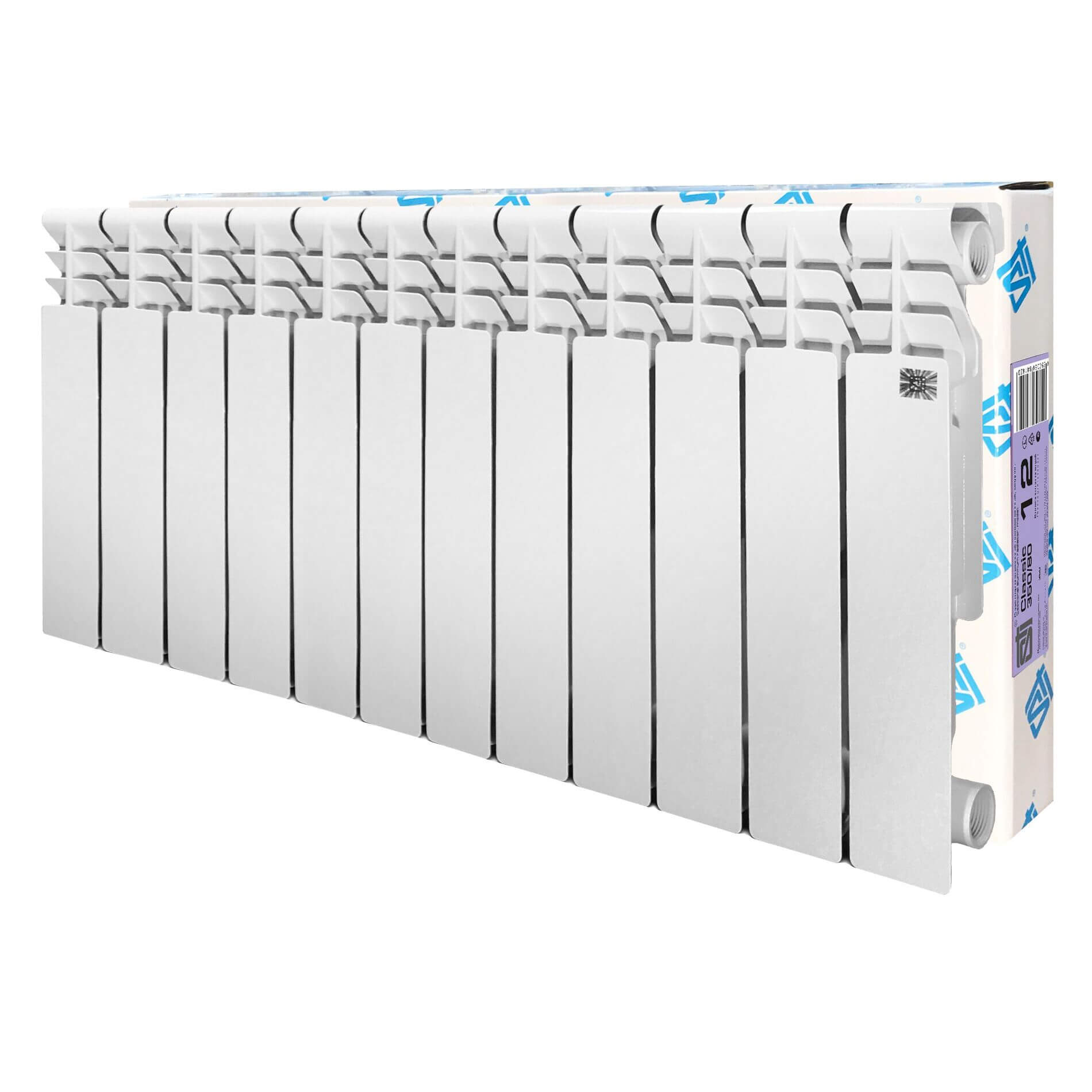 Алюминиевый радиатор STI Classic 350/80 12 сек. - фото2 Алюминиевый радиатор STI Classic 350/80 12 сек. - фото2