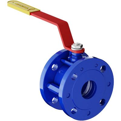 Кран шаровой Маршал 11с67п СУФ фланец 100/80 (PN16) укороченный - фото1