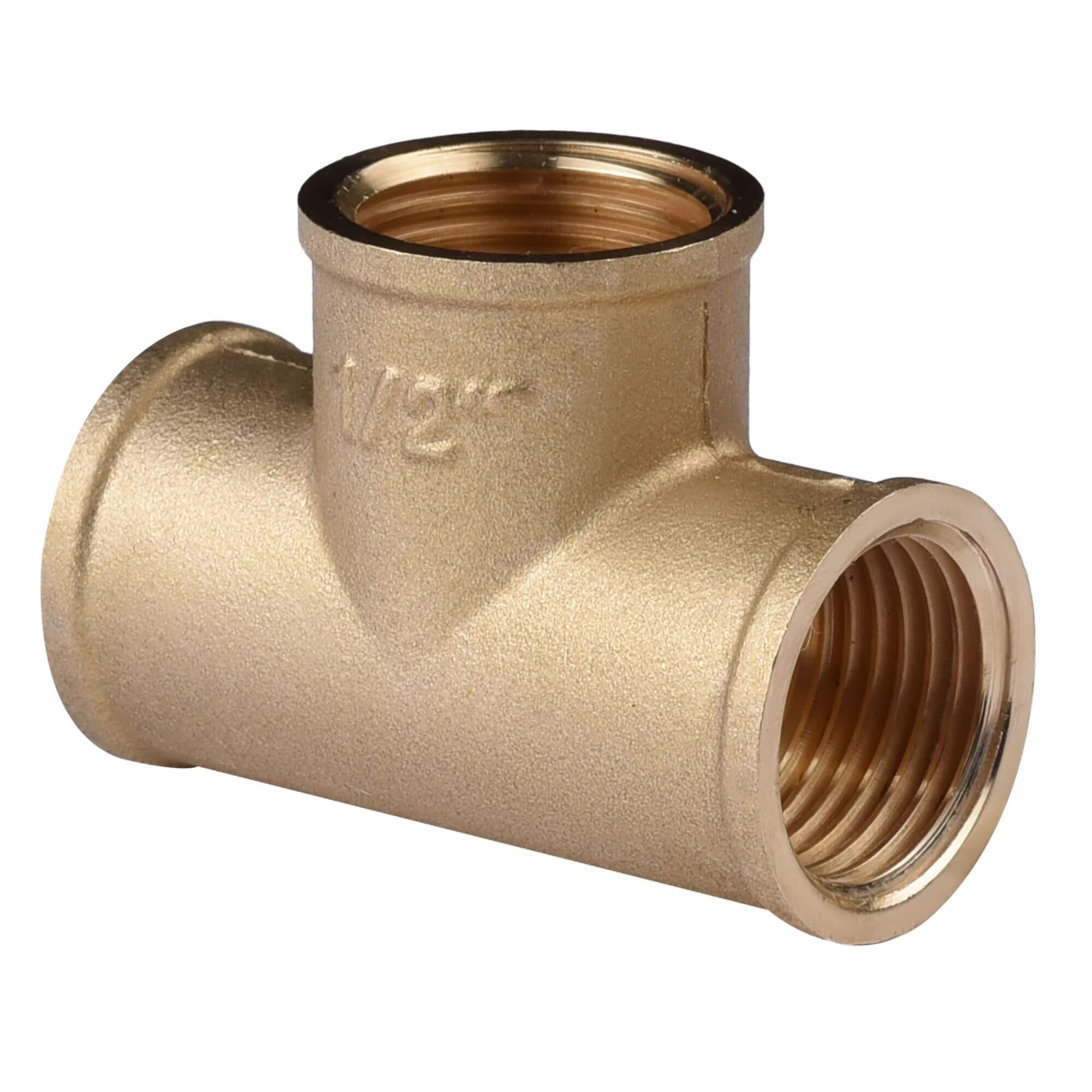 Тройник латунный 15 Н-Н-Н фото-3 Тройник латунный 15 Н-Н-Н фото-3