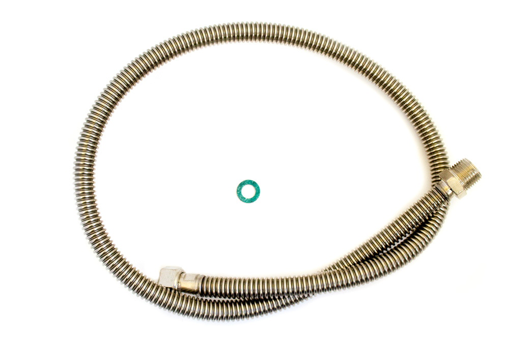 Подводка для газа сильфонная ГШ 1/2 1,2м фото-2 Подводка для газа сильфонная ГШ 1/2 1,2м фото-2