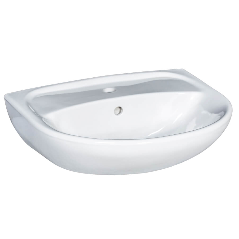 Умывальник Универсал Ностальжи 55 белый (с переливом, без пьедестала) - фото2