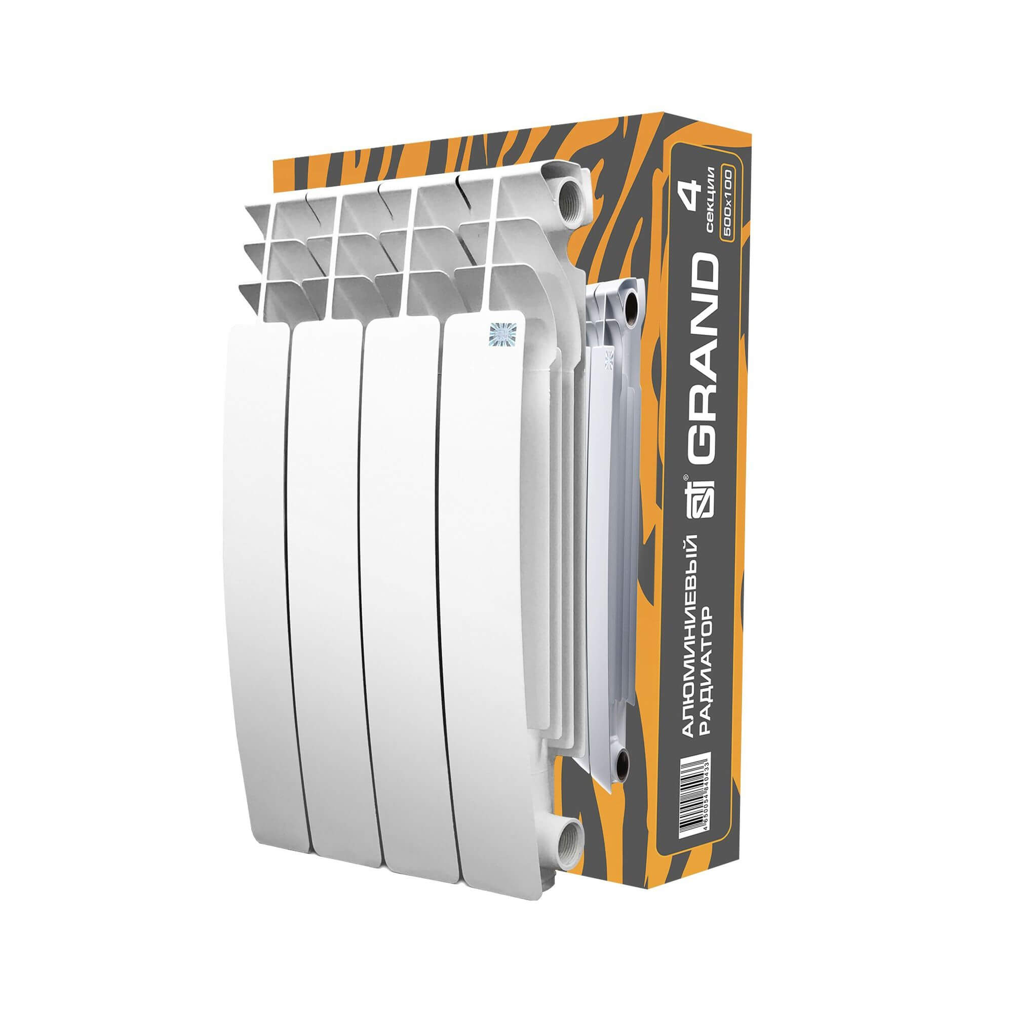 Алюминиевый радиатор STI GRAND 500/100 4 сек. - фото1 Алюминиевый радиатор STI GRAND 500/100 4 сек. - фото1