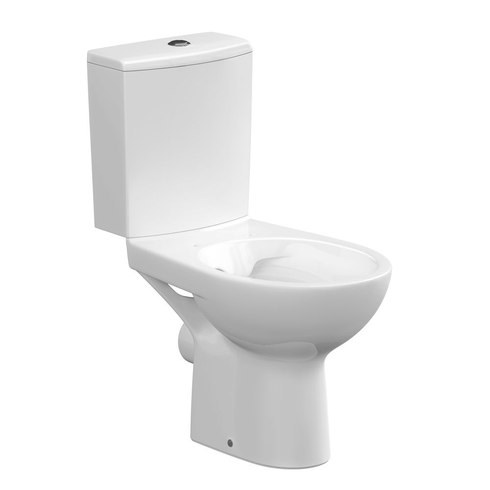 Унитаз-компакт Cersanit NATURE CLEAN ON 011 3/5л. (гориз. вып, дюр. сид. slim, lifting, easy-off, ниж. под.) белый, 1с фото-4