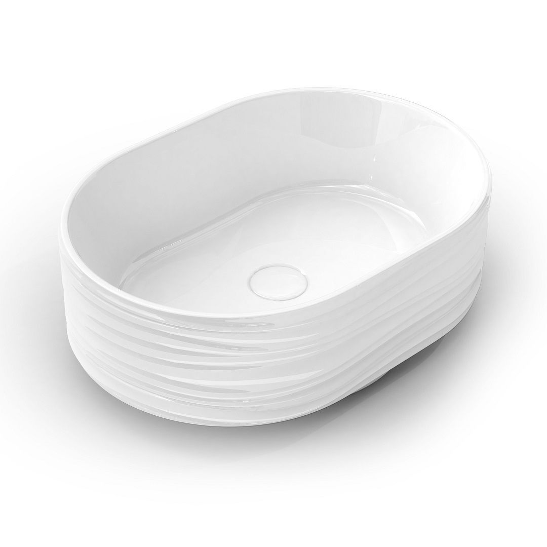 Умывальник Kerama Marazzi ARTBASIN Sabbia 50 белый глянец - фото1 Умывальник Kerama Marazzi ARTBASIN Sabbia 50 белый глянец - фото1