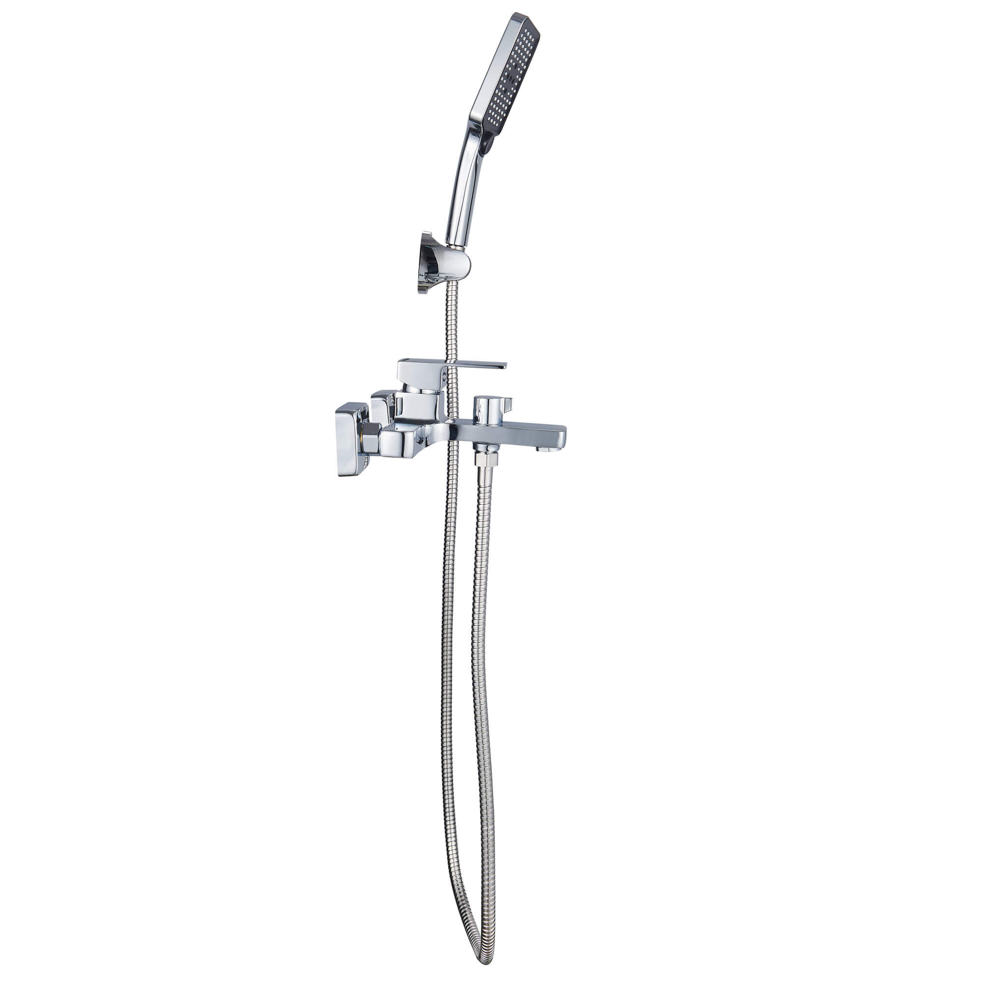 Смеситель для ванны Ligeya L3011 с душем одноручный с коротким изливом фото-5