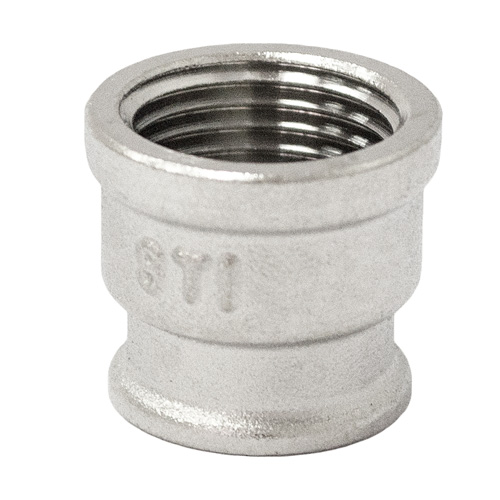 Муфта латунная STI переходная 15х10 - фото1