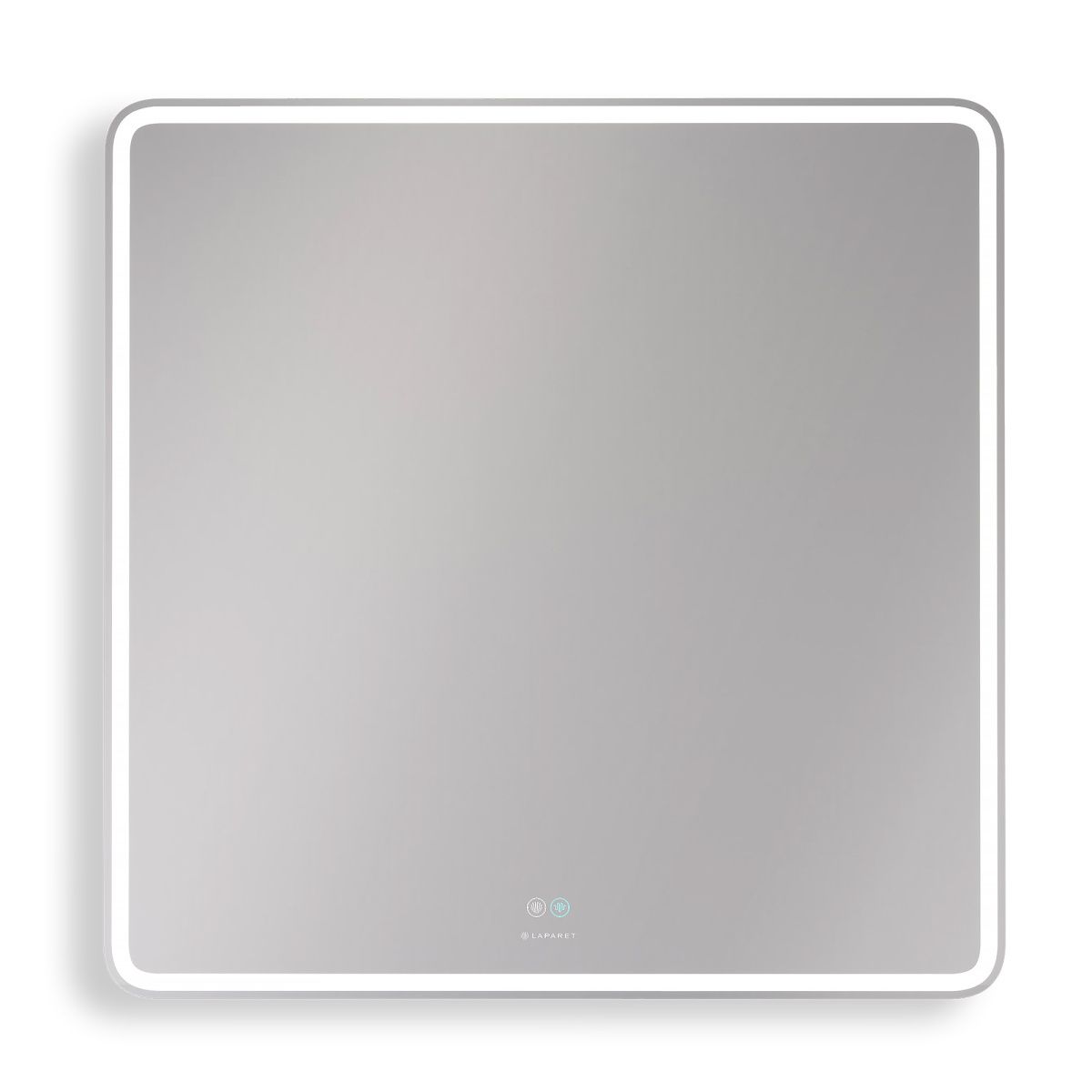Зеркало Laparet Optimum 80 квадратное с LED подсветкой - фото1