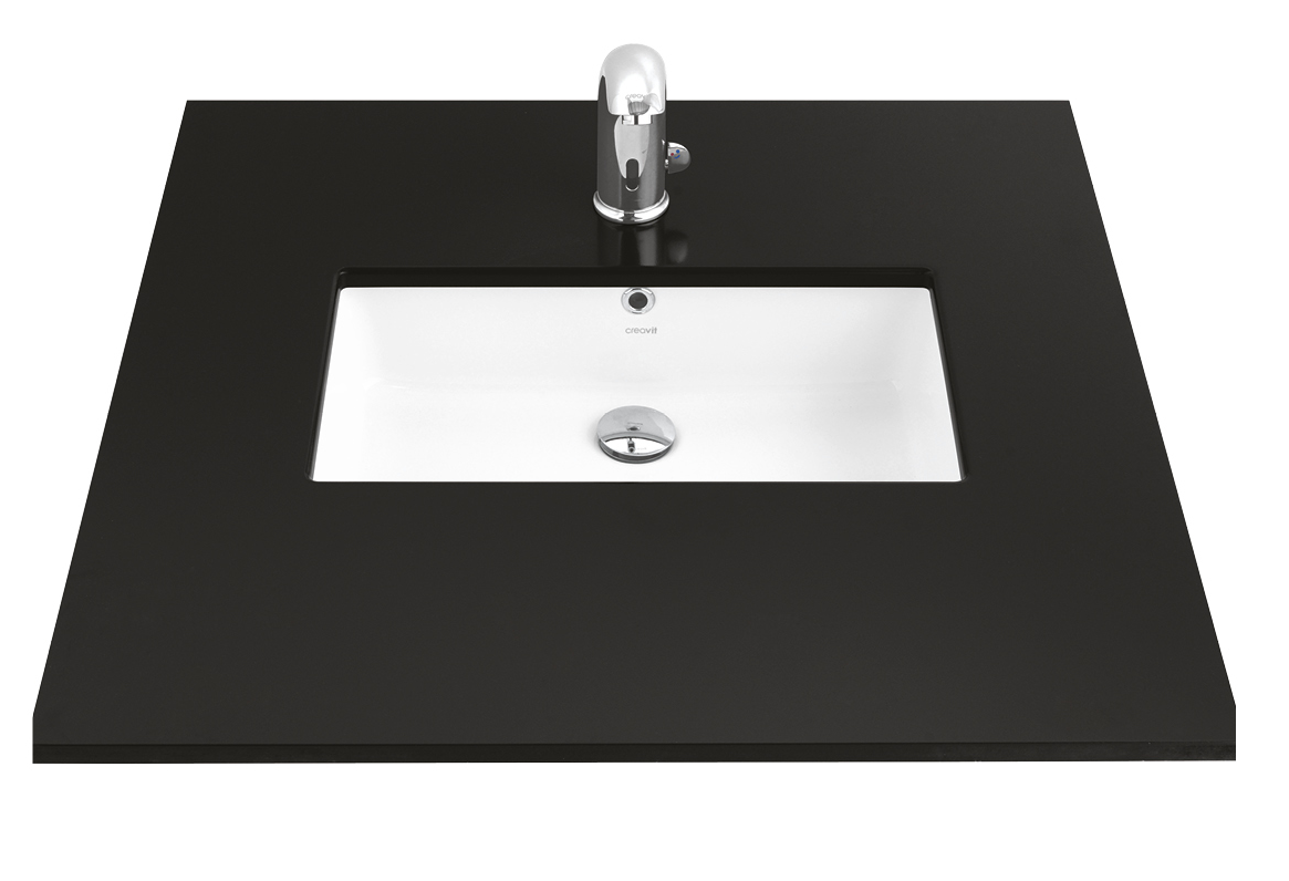 Умывальник Creavit TP 38х51 прямоугольный врезной под столешницу - фото1 Умывальник Creavit TP 38х51 прямоугольный врезной под столешницу - фото1