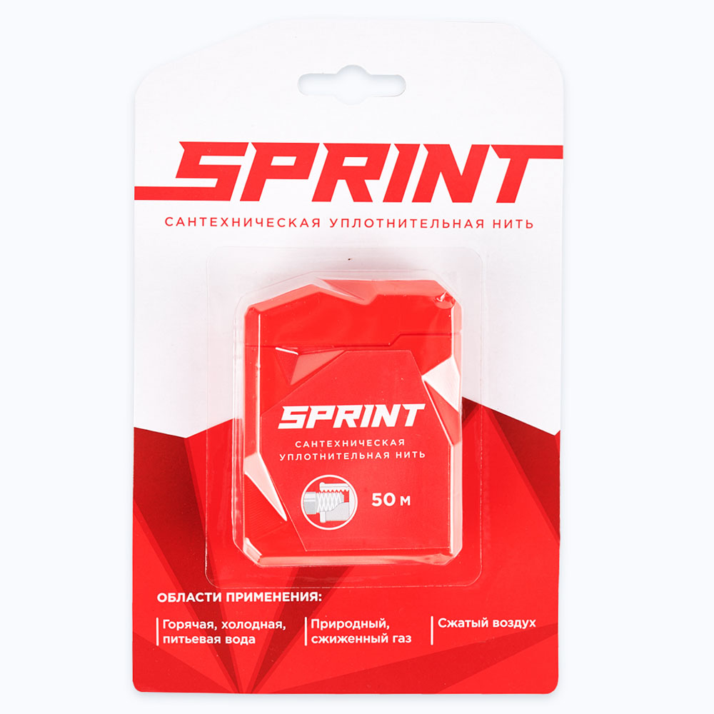 Сантехническая уплотнительная нить SPRINT 50м. фото-4