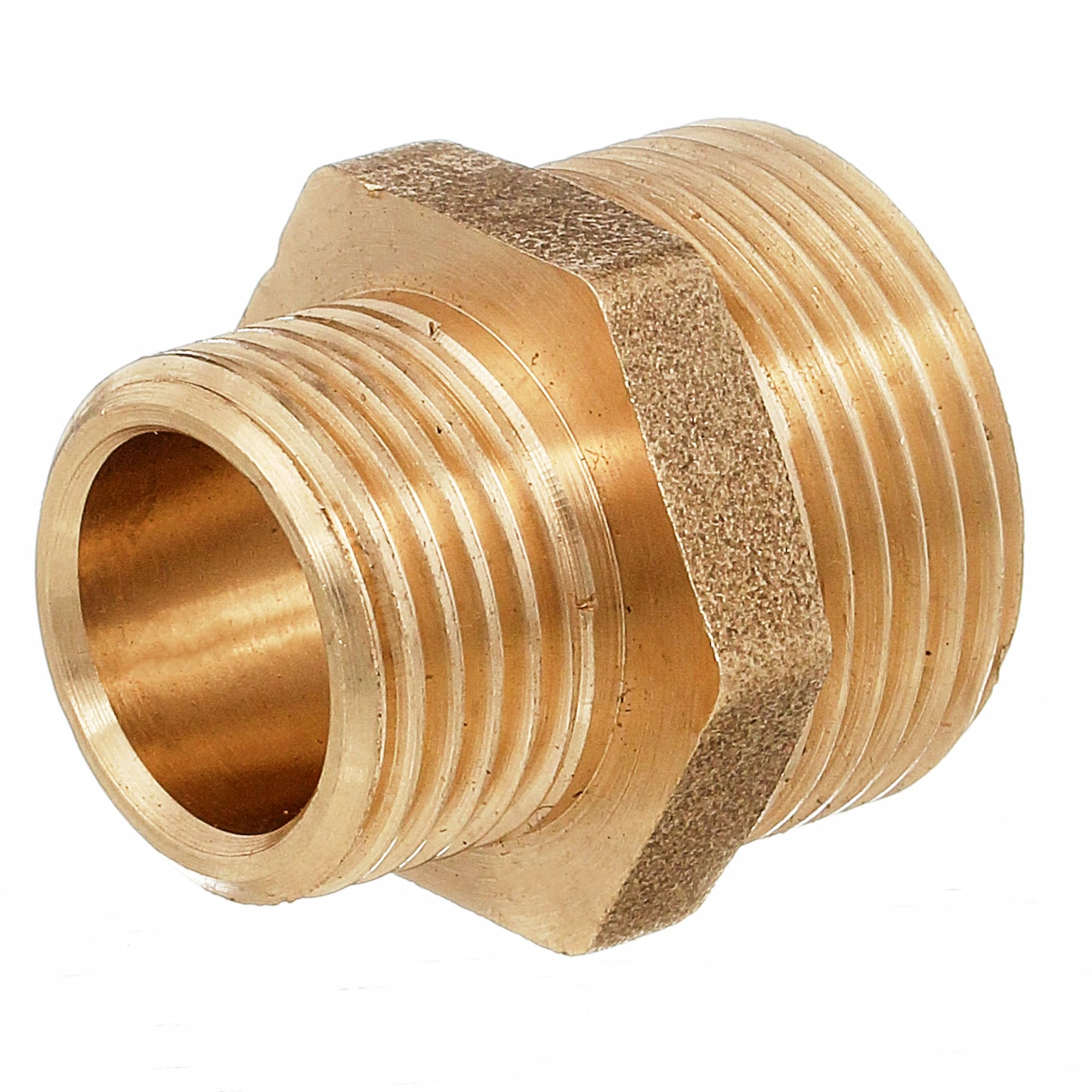 Ниппель латунный переходной 25х20 - фото1