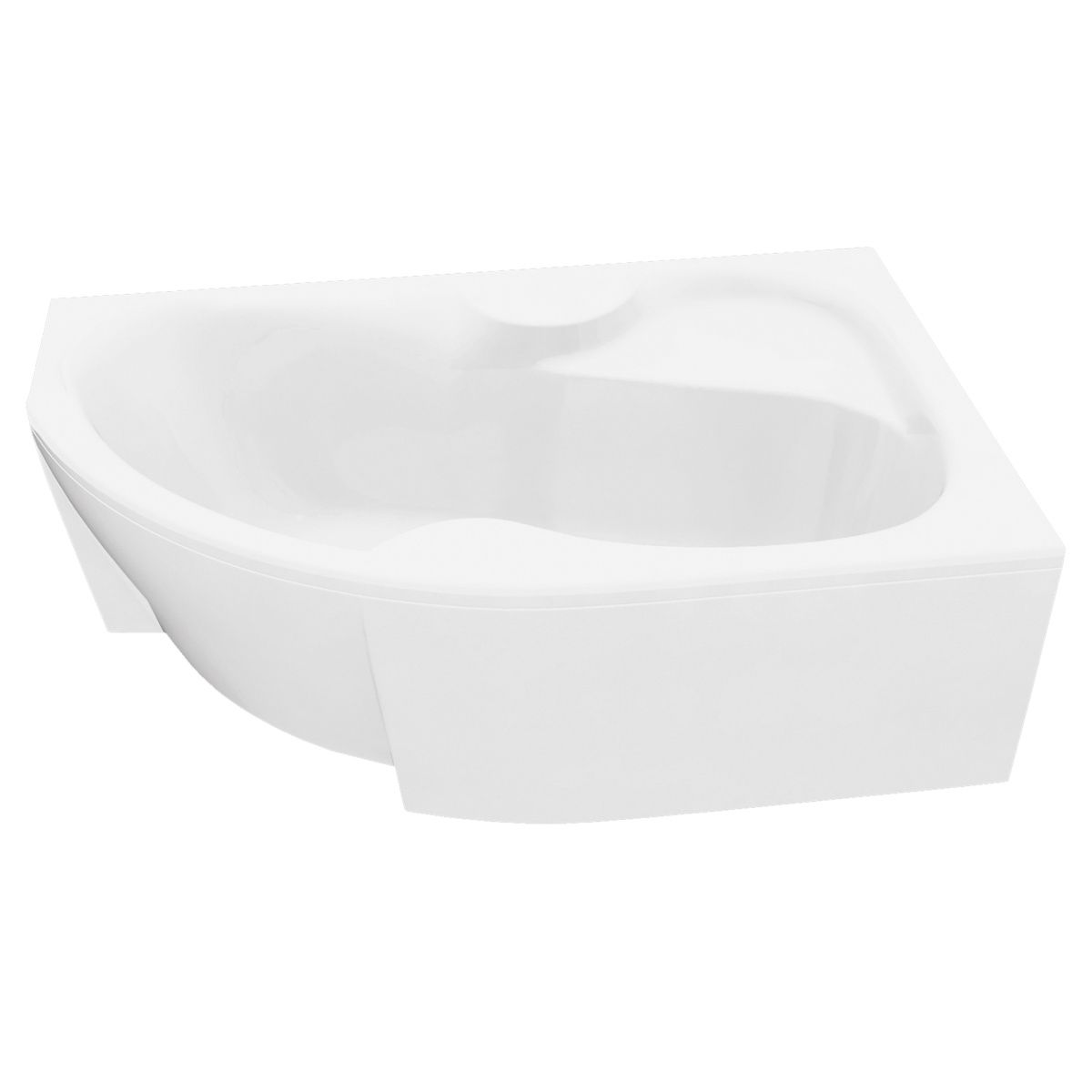 Ванна акриловая Bonito Home Arizona Standart правая 170х105 с ножками - фото2