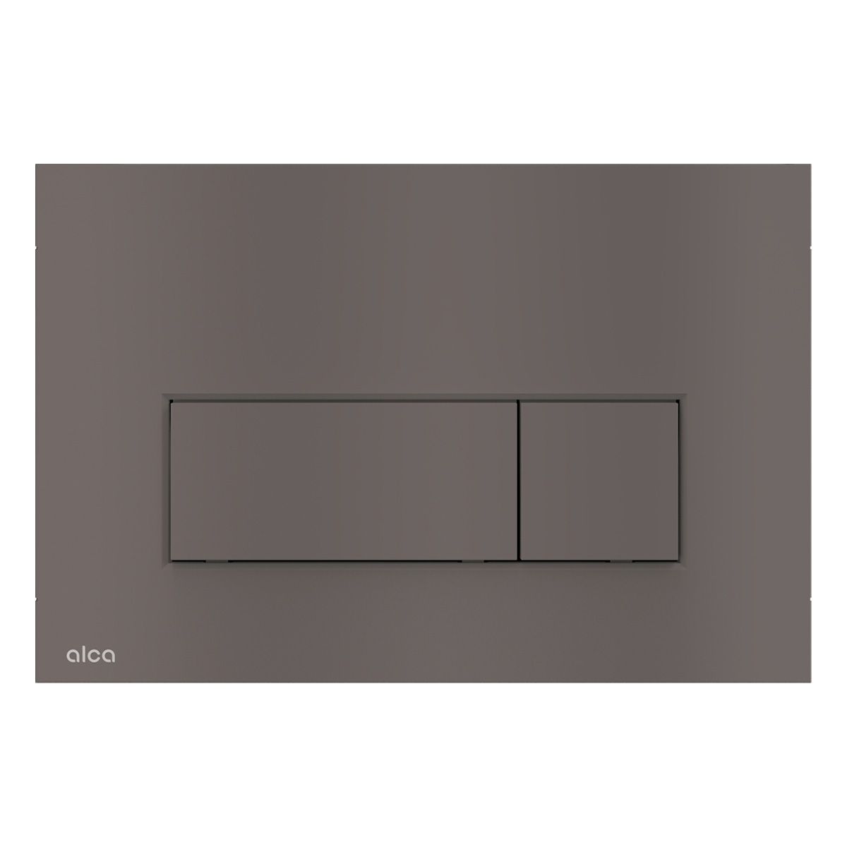 Кнопка смыва Alcaplast для скрытых систем инсталляции GUN METAL-мат M57-GM-M - фото1