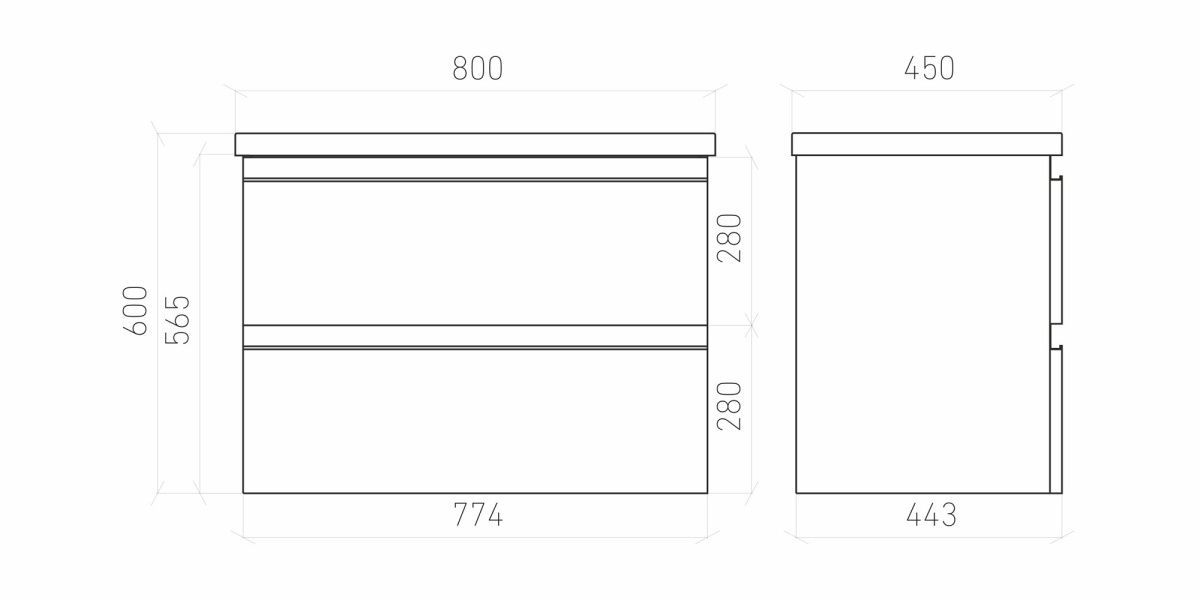 Тумба подвесная Laparet Electra 80 со столешницей, ультра белый глянец/цинк Нирвана фото-4 Тумба подвесная Laparet Electra 80 со столешницей, ультра белый глянец/цинк Нирвана фото-4