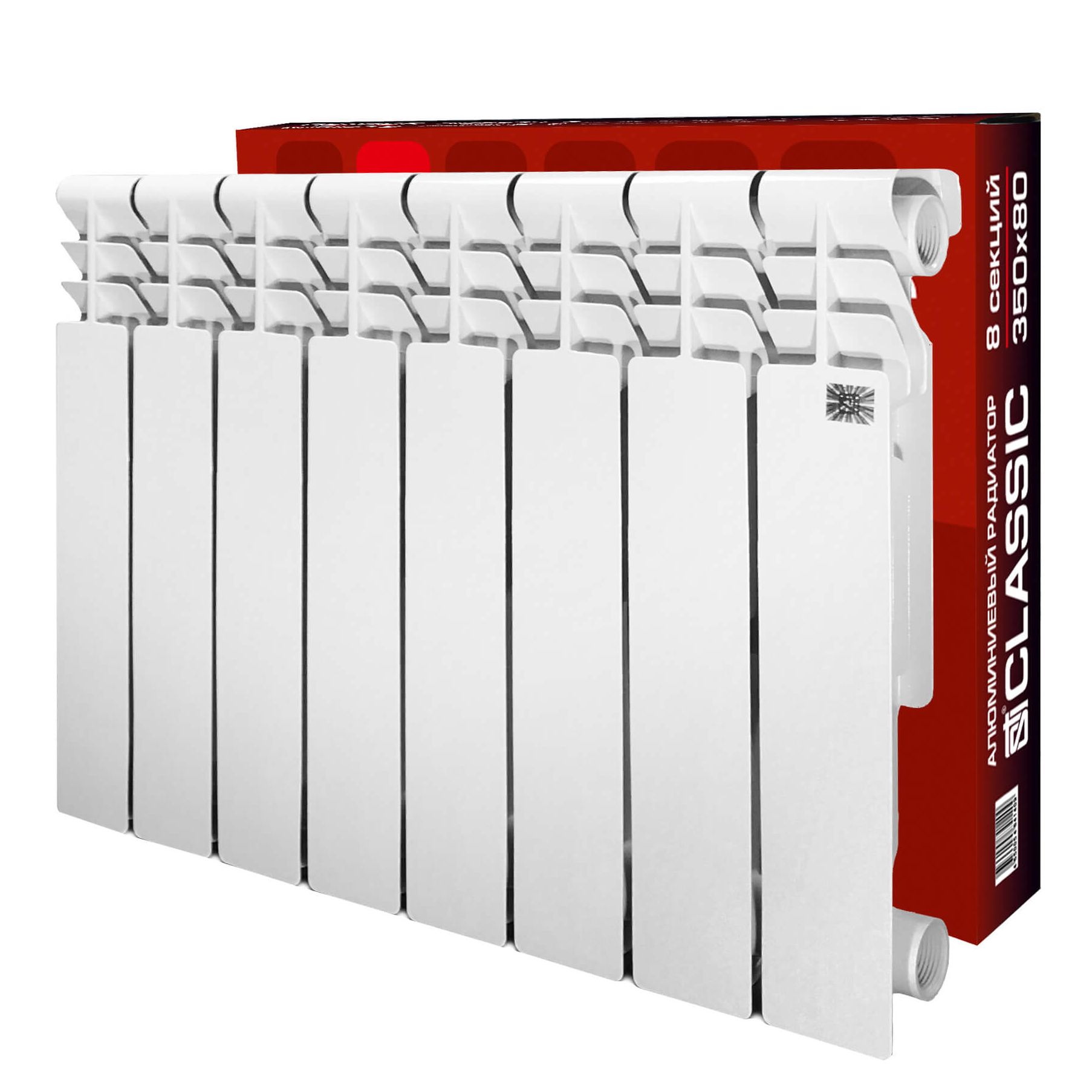 Алюминиевый радиатор STI Classic 350/80 8 сек. - фото1 Алюминиевый радиатор STI Classic 350/80 8 сек. - фото1