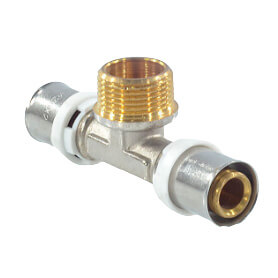 Тройник STI пресс с НР 26х1х26 фото-3 Тройник STI пресс с НР 26х1х26 фото-3