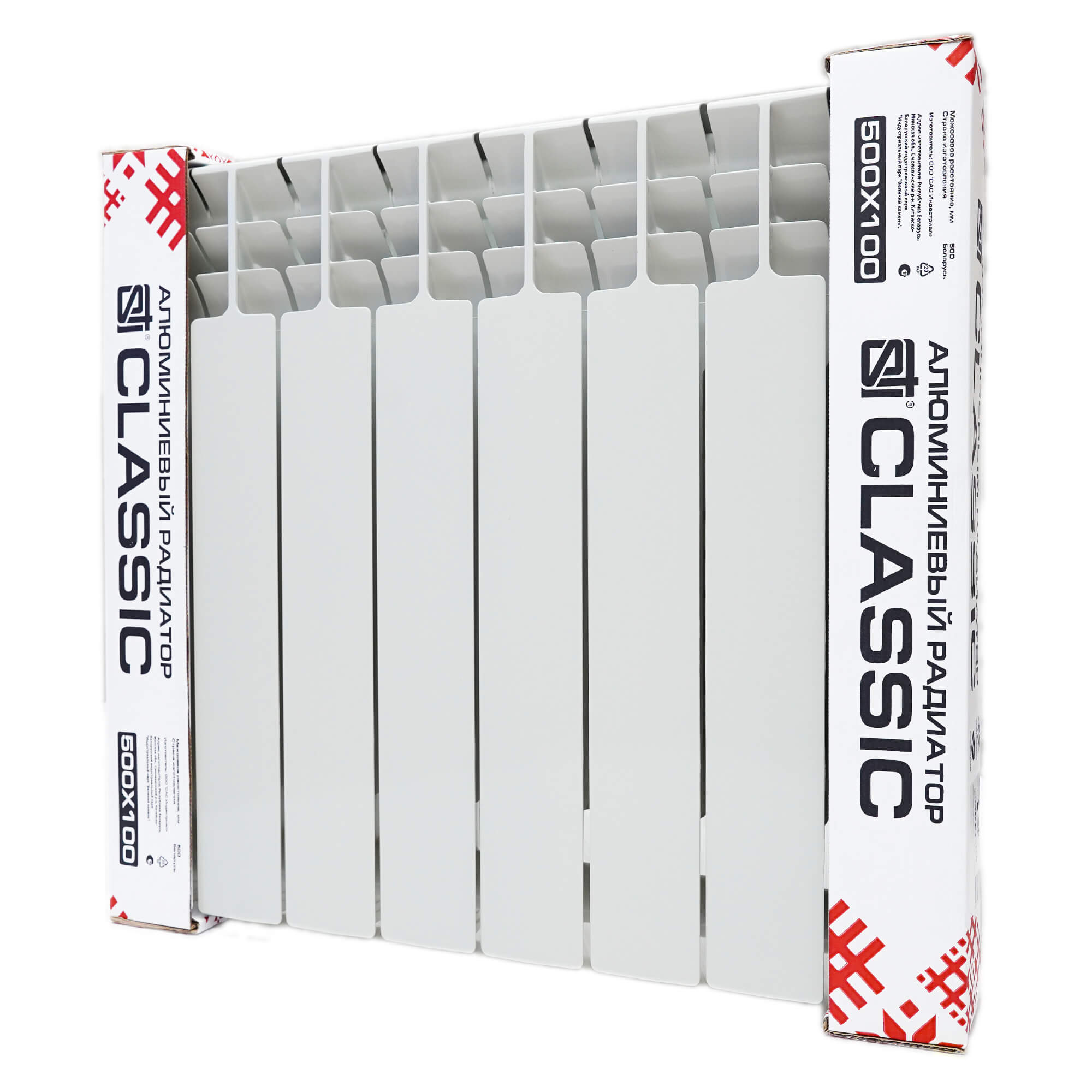 Алюминиевый радиатор STI Classic 500/100 (S500A2) 6 сек. - фото1 Алюминиевый радиатор STI Classic 500/100 (S500A2) 6 сек. - фото1